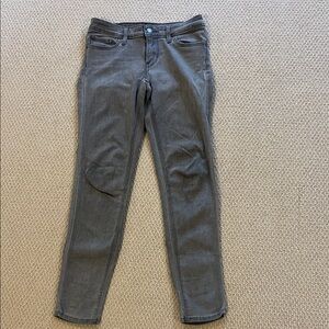 Levi’s 711 Skinny Jeans Women’s 25 Gray Stretch Denim Mid Rise Classic Fit